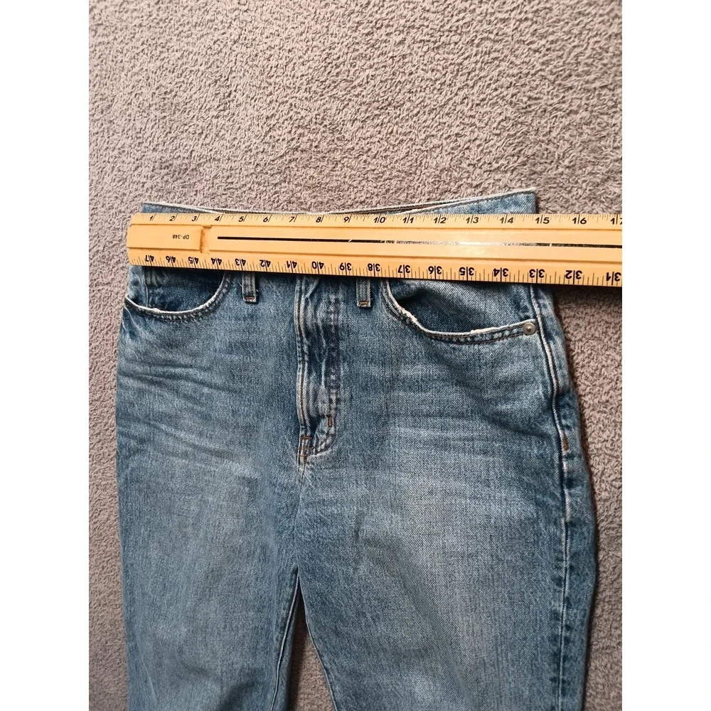 Madewell Perfect Vintage Straight Jeans Women 27 Light‎ Wash Denim